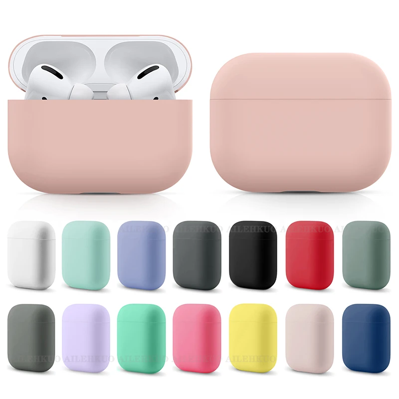Liquid Silicone Cases For Apple AirPods Pro Cover Bluetooth Wireless Earphones Protective Case For AirPods 2/1 Case Accessories
Liquid Silicone Cases For Apple AirPods Pro Cover Bluetooth Wireless Earphones Protective Case For AirPods 2/1 Case Accessories