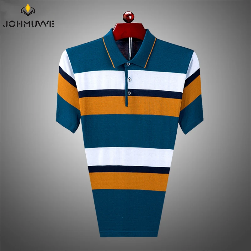 Fast Shipping Spring/Summer Striped Men's Short Sleeve POLO Shirt Casual Short Sleeve Top Men's T-Shirt
Fast Shipping Spring/Summer Striped Men's Short Sleeve POLO Shirt Casual Short Sleeve Top Men's T-Shirt
