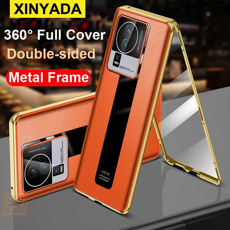 New 360 Full Body Cover For Vivo iQOO Neo7 Neo 7 Case Tempered Glass Case For Vivo iQOO Neo7 Neo 7 Flip Bumper Metal Frame
New 360 Full Body Cover For Vivo iQOO Neo7 Neo 7 Case Tempered Glass Case For Vivo iQOO Neo7 Neo 7 Flip Bumper Metal Frame