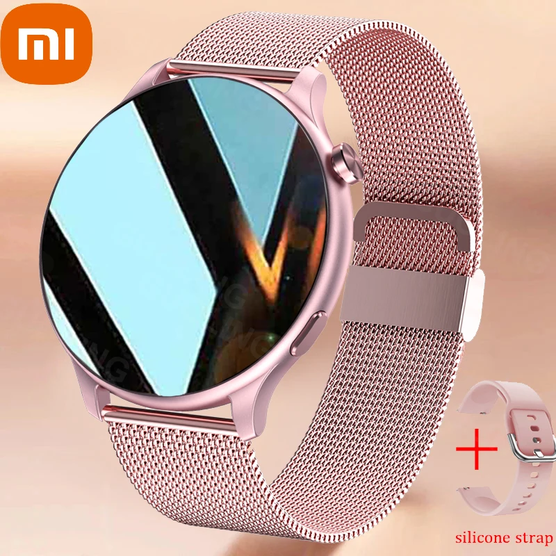 XIAOMI Bluetooth Call Women Smart Watch Full Screen Touch Waterproof Smart Bracelet Heart Rate Monitor Ladies Smartwatch
XIAOMI Bluetooth Call Women Smart Watch Full Screen Touch Waterproof Smart Bracelet Heart Rate Monitor Ladies Smartwatch