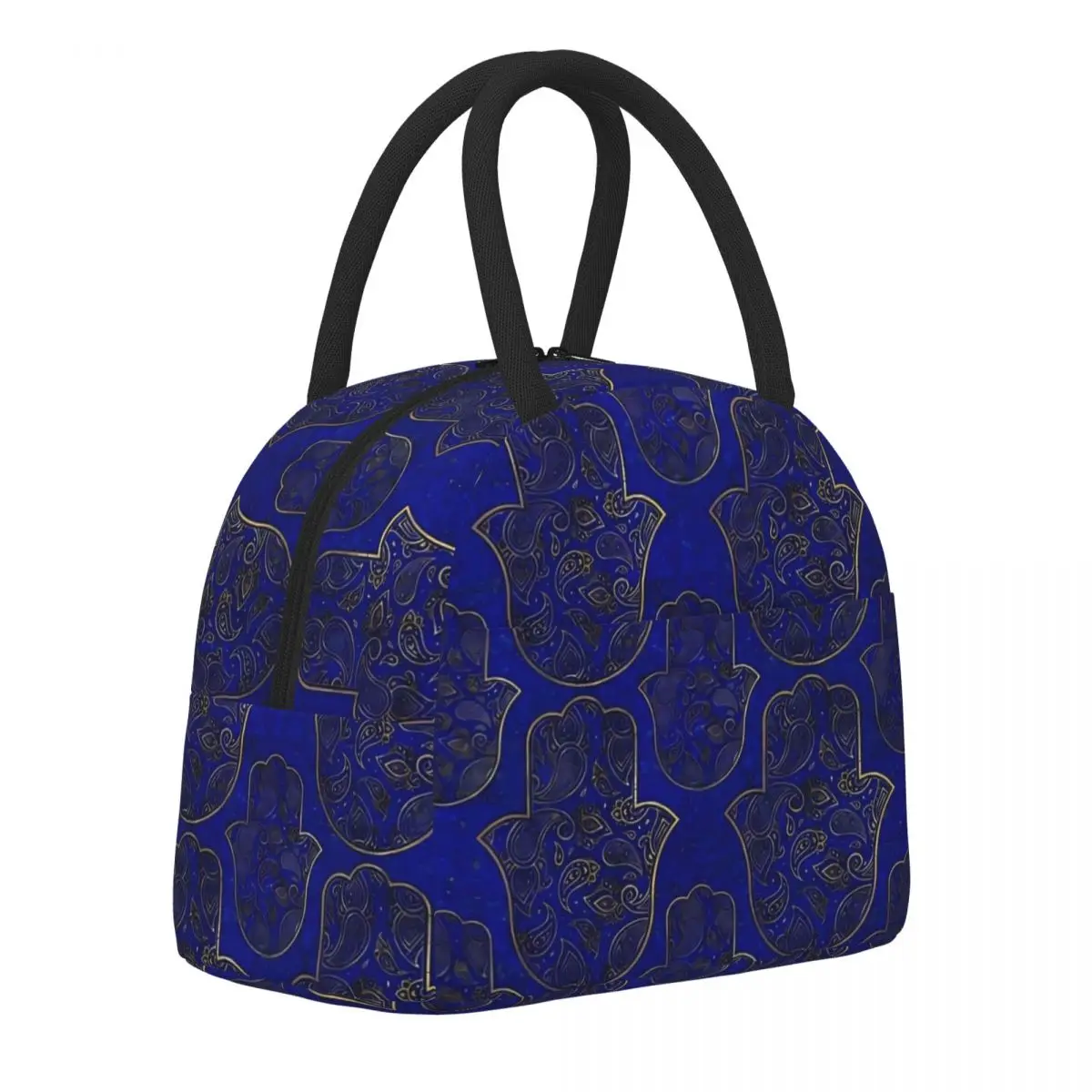 Hamsa Hand Lunch Bag Girls Gold Paisley Print Lunch Box Casual Outdoor Picnic Cooler Bag Convenient Oxford Thermal Tote Handbags
Hamsa Hand Lunch Bag Girls Gold Paisley Print Lunch Box Casual Outdoor Picnic Cooler Bag Convenient Oxford Thermal Tote Handbags