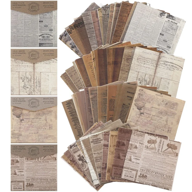 240 Sheets Vintage Scrapbook Paper Supplies Journaling Scrapbooking Material Paper Decorative Craft DIY Journal Paper
240 Sheets Vintage Scrapbook Paper Supplies Journaling Scrapbooking Material Paper Decorative Craft DIY Journal Paper