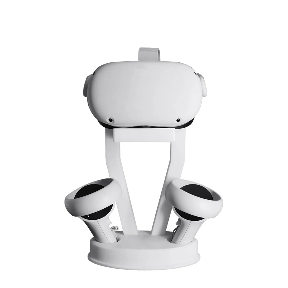 Upgraded VR Stand Headset Display And Controller Holder Mount Station For Oculus Quest 2 VR Accessories Storage Rack Bracket
Upgraded VR Stand Headset Display And Controller Holder Mount Station For Oculus Quest 2 VR Accessories Storage Rack Bracket