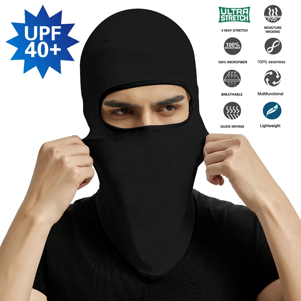 Black Balaclava Motorcycle Face Shield Outdoor Protective Neck Gaiter Seamless Bandana Tube Buff Cover Summer Custom Your Design
Black Balaclava Motorcycle Face Shield Outdoor Protective Neck Gaiter Seamless Bandana Tube Buff Cover Summer Custom Your Design