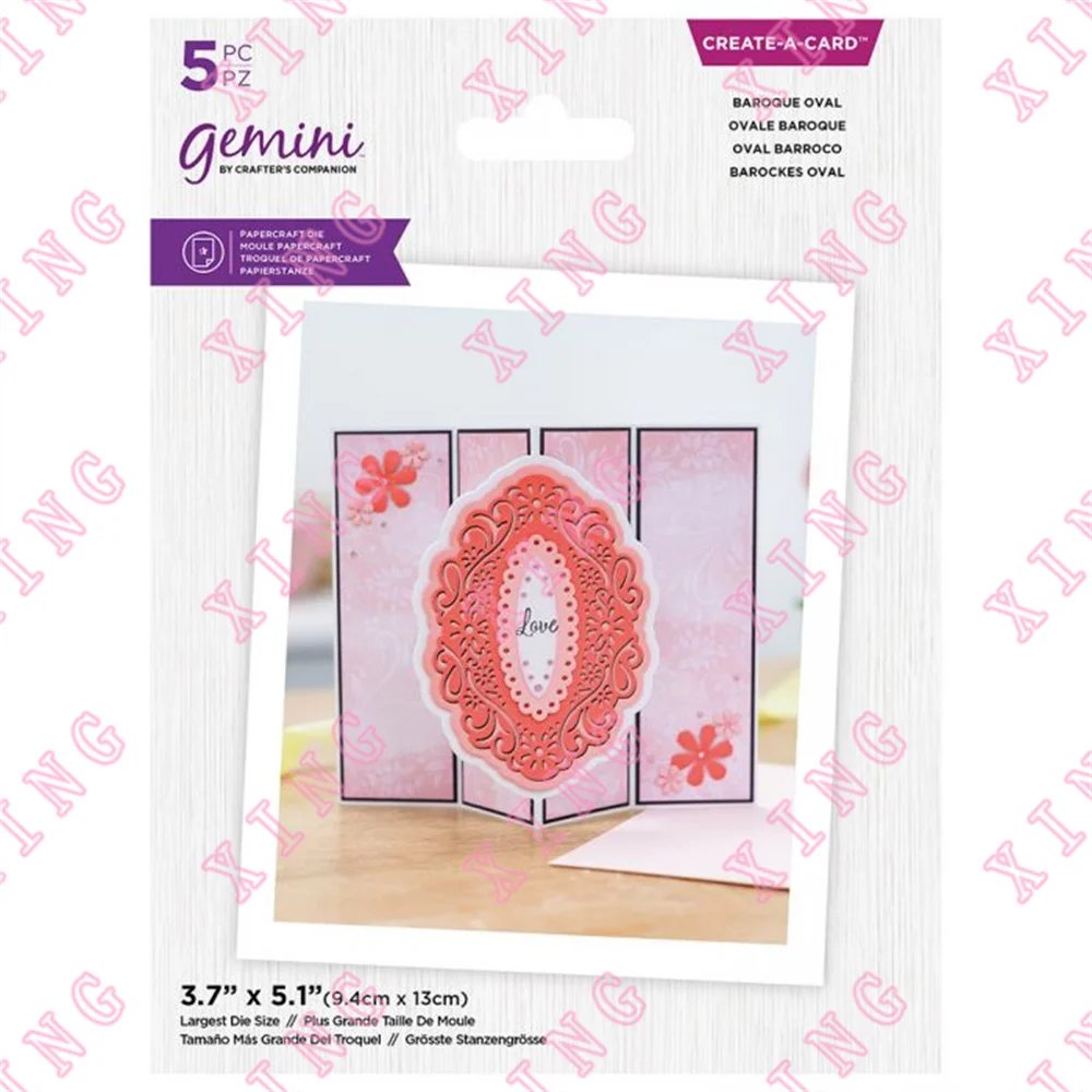 Newest Scrapbook Diary Decorate Stencil Baroque Oval Metal Cutting Dies Embossing Template Diy Greeting Card Handmade Craft Mold
Newest Scrapbook Diary Decorate Stencil Baroque Oval Metal Cutting Dies Embossing Template Diy Greeting Card Handmade Craft Mold