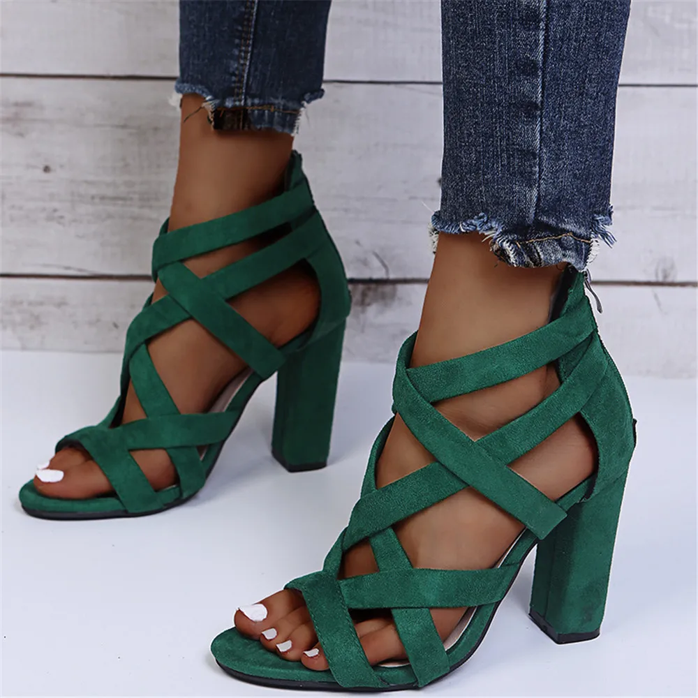 Women Pumps Sandals Summer Open Toe High Heels Low Block Heel Shoes Gladiator Zipper Thick With Sandals Wedges 2022 Mules Shoes
Women Pumps Sandals Summer Open Toe High Heels Low Block Heel Shoes Gladiator Zipper Thick With Sandals Wedges 2022 Mules Shoes