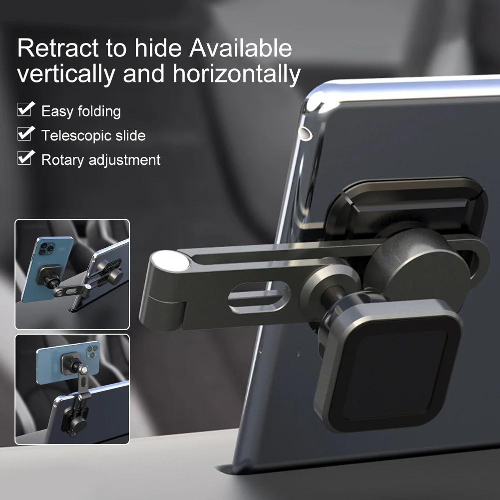 Magnetic Car Phone Holder Hidden Folding Phone Bracket GPS Mount Stand Adjustable Mini Metal Bracket for iPhone Samsung Huawei
Magnetic Car Phone Holder Hidden Folding Phone Bracket GPS Mount Stand Adjustable Mini Metal Bracket for iPhone Samsung Huawei