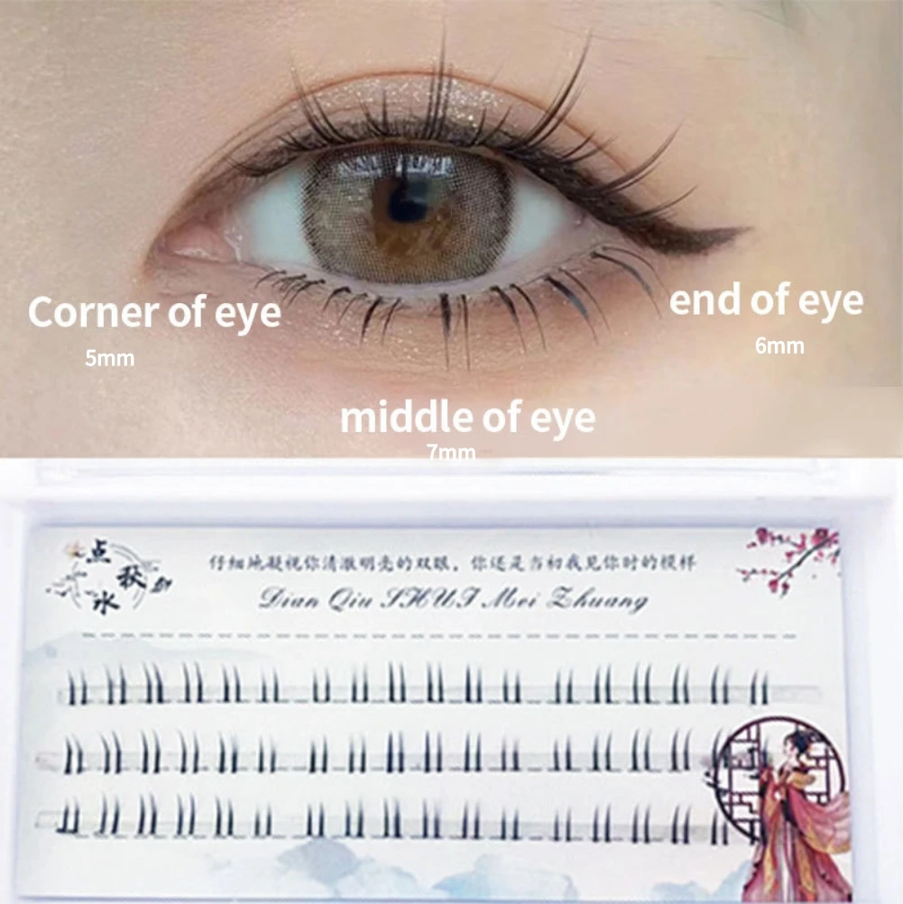 Segmented Lower Lashes Mix 5mm 6mm 7mm False Eyelashes Individual Natural Comic False Eyelash Extension Easy Grafting MakeupTool
Segmented Lower Lashes Mix 5mm 6mm 7mm False Eyelashes Individual Natural Comic False Eyelash Extension Easy Grafting MakeupTool