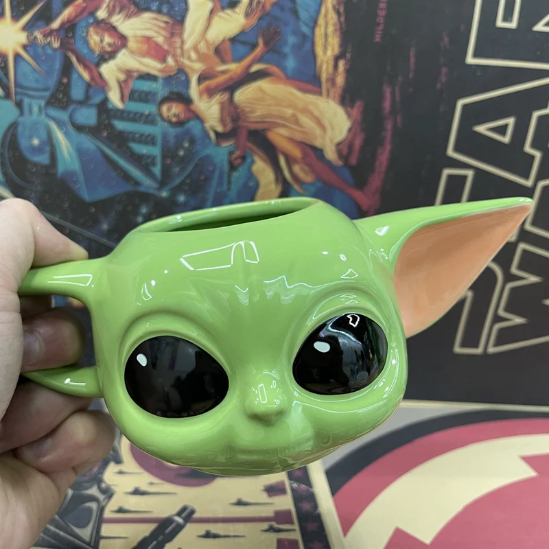 Disney Kawaii Baby Yoda Grogu Cup Action Figure Toys Funny Baby Yoda 3d Mug Coffee Cup Lovely Christmas Gifts For Kids Girls
Disney Kawaii Baby Yoda Grogu Cup Action Figure Toys Funny Baby Yoda 3d Mug Coffee Cup Lovely Christmas Gifts For Kids Girls