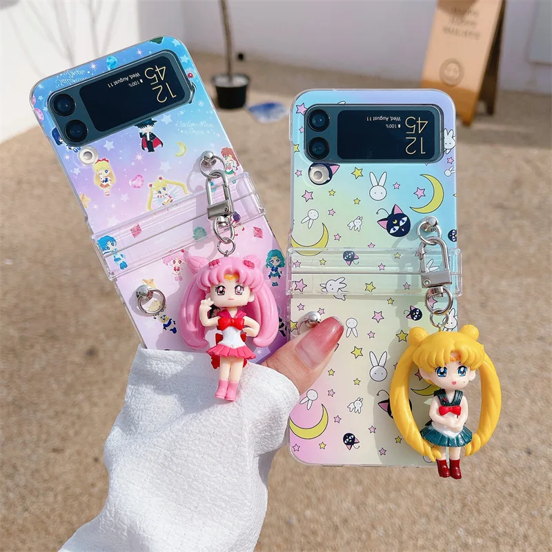 Cartoon Anime Gilr Chains Phone Case for Samsung Galaxy Z Flip 3 Z Flip 4 Hard PC Back Cover for ZFlip3 ZFlip4 Case Shell
Cartoon Anime Gilr Chains Phone Case for Samsung Galaxy Z Flip 3 Z Flip 4 Hard PC Back Cover for ZFlip3 ZFlip4 Case Shell
