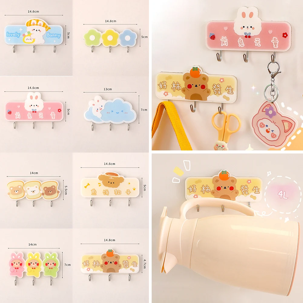 Cute Cartoon Animals Wall Hook for Key Holder Coat Towel Hanging Bathroom Kitchen Plastic Organizer Wall Decor Home Accessories
Cute Cartoon Animals Wall Hook for Key Holder Coat Towel Hanging Bathroom Kitchen Plastic Organizer Wall Decor Home Accessories