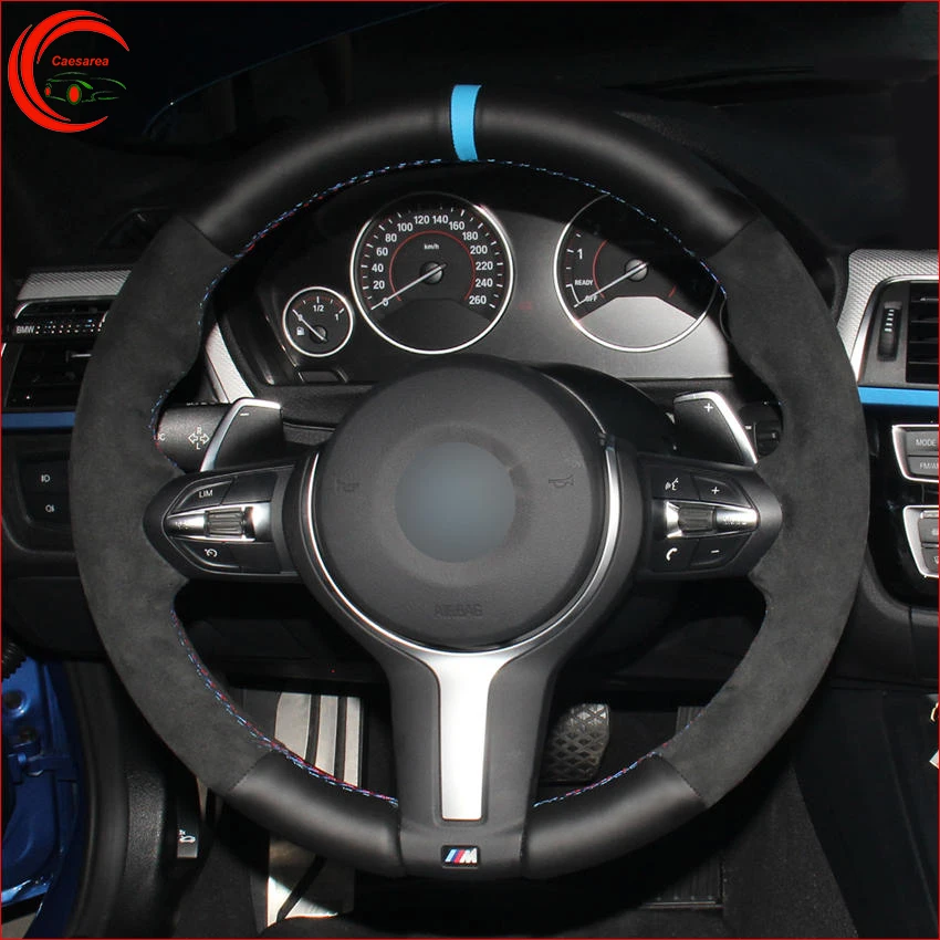 For BMW M Sport F30 F31 Steering Wheel Cover Car Interior Hand Sewing Non-slip Durable Wheel Case
For BMW M Sport F30 F31 Steering Wheel Cover Car Interior Hand Sewing Non-slip Durable Wheel Case