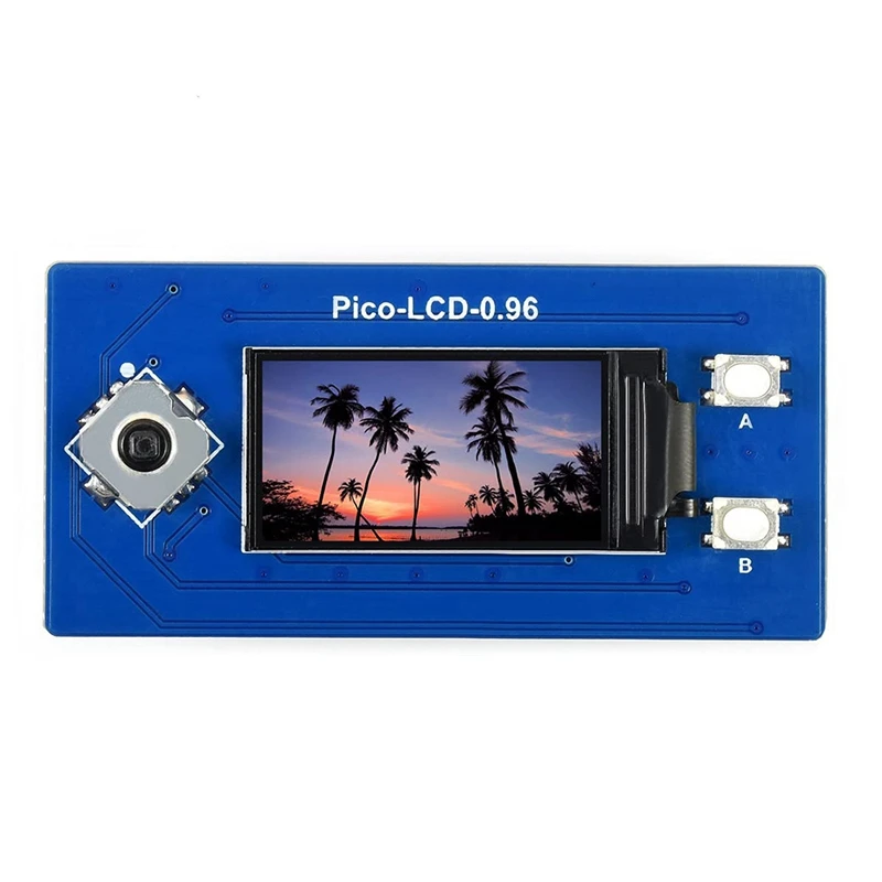 0,96 дюймовый ЖК-дисплей Waveshare для Raspberry Pi Pico, модуль отображения цветов 65K, IPS-экран, 160x8 0 пикселей, встроенный драйвер ST7735S
0,96 дюймовый ЖК-дисплей Waveshare для Raspberry Pi Pico, модуль отображения цветов 65K, IPS-экран, 160x8 0 пикселей, встроенный драйвер ST7735S