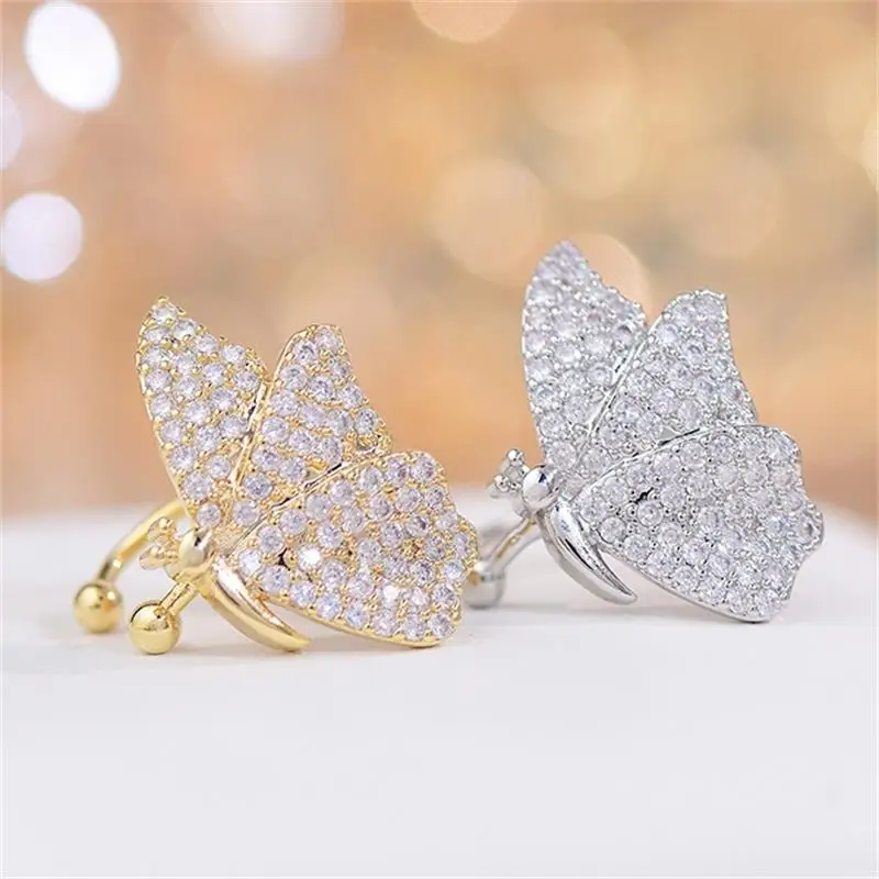 YDL New Luxury Fashion Round Dangle Drop Korean Earrings For Women Big Butterfly Gold Earring for women AAA Zircon Inlay Jewelry
YDL New Luxury Fashion Round Dangle Drop Korean Earrings For Women Big Butterfly Gold Earring for women AAA Zircon Inlay Jewelry