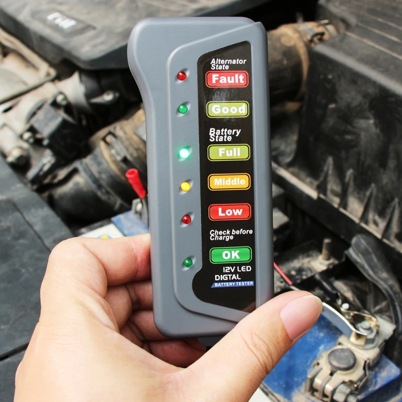12V Universal Auto Motorrad Tester Fehler Detektor Batterie Digitale Lichtmaschine Tester Auto Diagnose Werkzeug Auto Reparatur
12V Universal Auto Motorrad Tester Fehler Detektor Batterie Digitale Lichtmaschine Tester Auto Diagnose Werkzeug Auto Reparatur