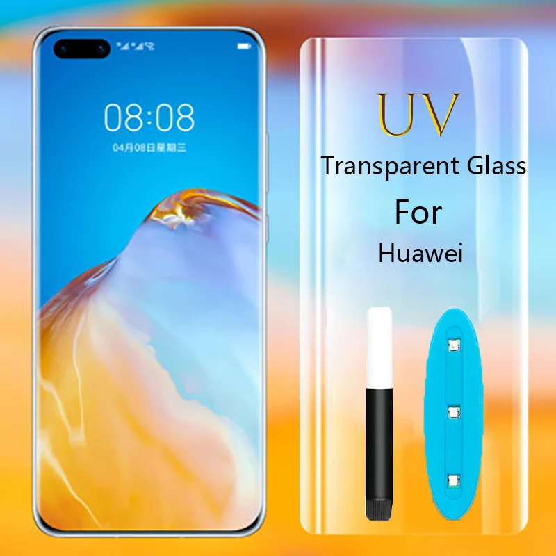 UV Liquid Full Glue Tempered Glass For Huawei P40 P30 P20 Mate 30 20 Pro lite For Huawei Honor 30 P40 Pro Plus screen protector
UV Liquid Full Glue Tempered Glass For Huawei P40 P30 P20 Mate 30 20 Pro lite For Huawei Honor 30 P40 Pro Plus screen protector