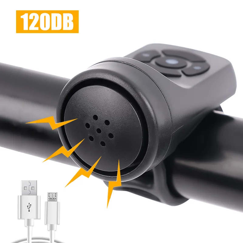 USB Charging Bicycle Motorcycle Electric Horn Super Loud 4 Modes Children's Bicycle Anti-theft Horn Bicycle Accessories
USB Charging Bicycle Motorcycle Electric Horn Super Loud 4 Modes Children's Bicycle Anti-theft Horn Bicycle Accessories