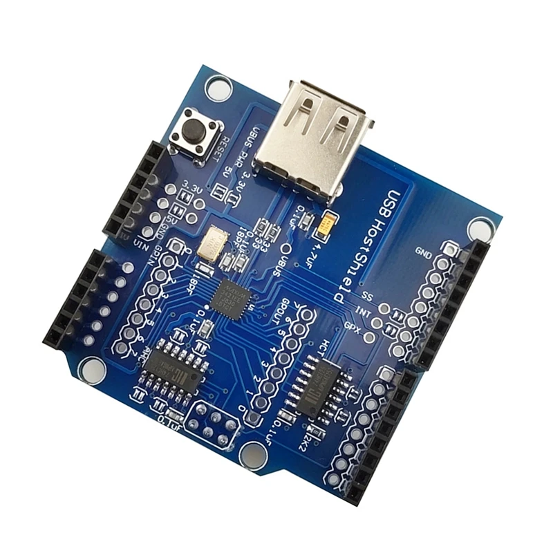Плата для разработки USB-хоста, модуль для разработки, совместимый с Google ADK MAX3421
Плата для разработки USB-хоста, модуль для разработки, совместимый с Google ADK MAX3421