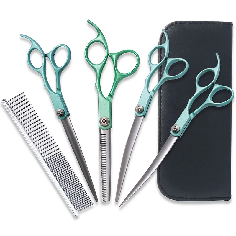 Professional Dogs Hair Scissor Stainless Steel Scissors with Animal Barber Cat Dog Durable Safety Hair Dog Grooming Accessories
Professional Dogs Hair Scissor Stainless Steel Scissors with Animal Barber Cat Dog Durable Safety Hair Dog Grooming Accessories