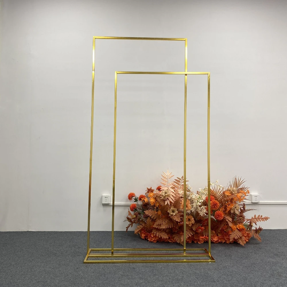 Wedding Arch Backdrop Balloon Flowers Stand Background Shiny Metal Gold Plating Outdoor Flower Door Shelf Frame Party Decoration
Wedding Arch Backdrop Balloon Flowers Stand Background Shiny Metal Gold Plating Outdoor Flower Door Shelf Frame Party Decoration
