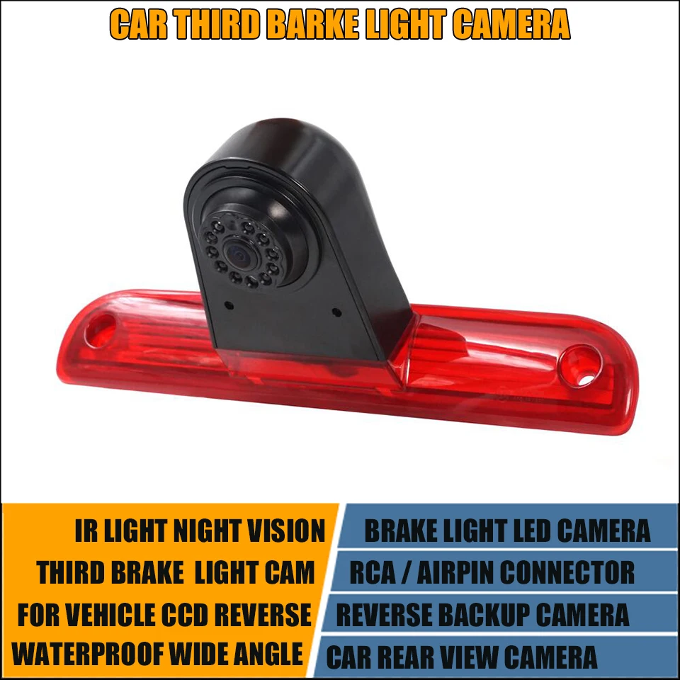 Car Third Brake Light Rear View Camera for FIAT Ducato Peugeot Boxer Citroen Jumper 2006-2018 Reverse Parking NightVision Camera
Car Third Brake Light Rear View Camera for FIAT Ducato Peugeot Boxer Citroen Jumper 2006-2018 Reverse Parking NightVision Camera