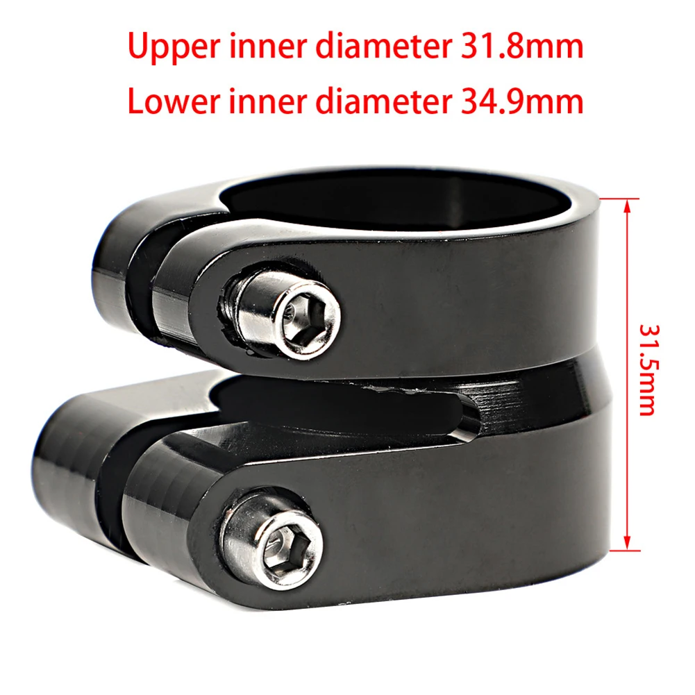 31.6/34.9mm Bicycle Seatpost Clamp Double Fixation Aluminum Alloy Quick Release MTB Road Bike Seat Clamps Cycling Accessories
31.6/34.9mm Bicycle Seatpost Clamp Double Fixation Aluminum Alloy Quick Release MTB Road Bike Seat Clamps Cycling Accessories