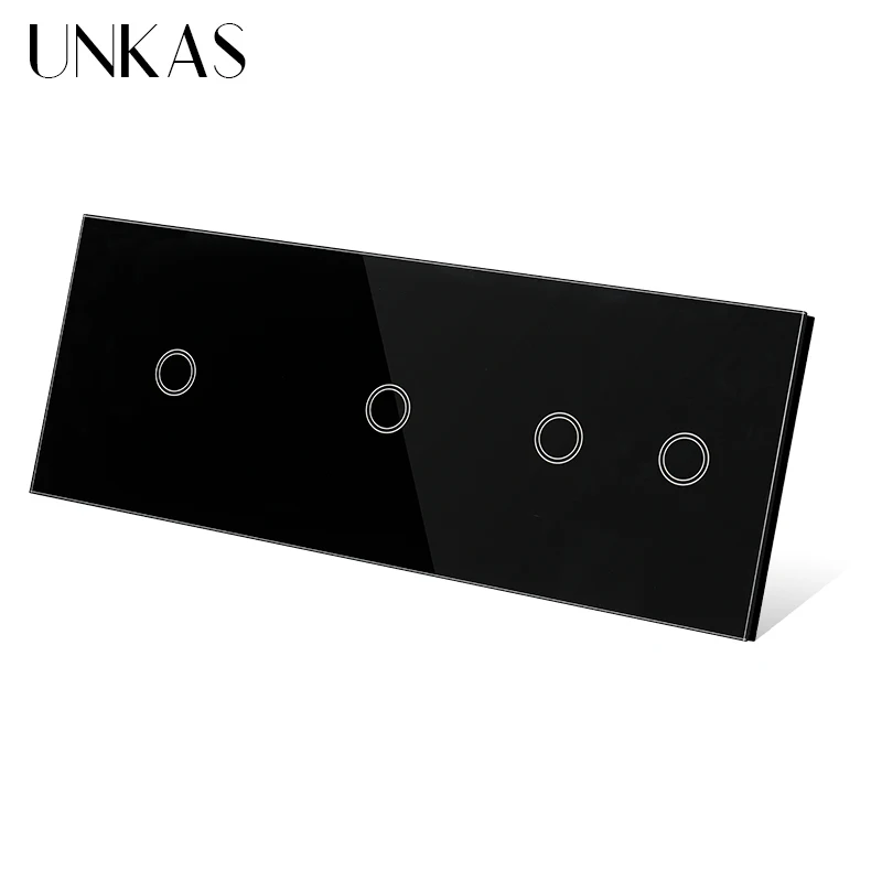 UNKAS 4 Gang EU Standard Olny Touch ВКЛ/ВЫКЛ 1 + 1 + 2 Gnag функциональная фотопанель 228 мм класс кристаллов розетка 300 Вт
UNKAS 4 Gang EU Standard Olny Touch ВКЛ/ВЫКЛ 1 + 1 + 2 Gnag функциональная фотопанель 228 мм класс кристаллов розетка 300 Вт
