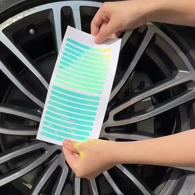 Светоотражающие наклейки на колеса автомобиля, 20 шт., ночные флуоресцентные предупреждающие наклейки для шин, паста, творческая личность, декоративные наклейки для автомобиля
Светоотражающие наклейки на колеса автомобиля, 20 шт., ночные флуоресцентные предупреждающие наклейки для шин, паста, творческая личность, декоративные наклейки для автомобиля