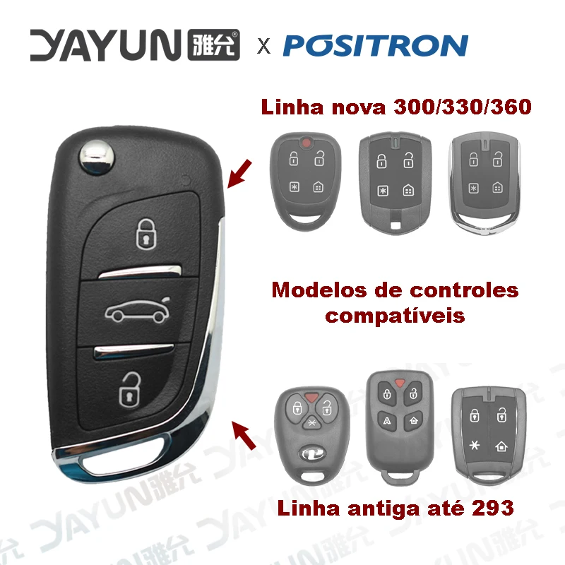 YAYUN Positron Modified Flip Car Key KD-B11 Flex Alarm Buttons New and Old Line Ate 293 300 330 360 Free Shipping
YAYUN Positron Modified Flip Car Key KD-B11 Flex Alarm Buttons New and Old Line Ate 293 300 330 360 Free Shipping