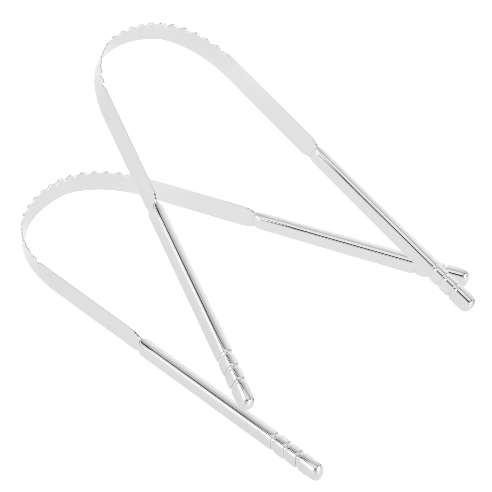 2Pcs Professional Tongue Scraper Metal Tongue Scraper Household Tongue Cleaning Tool
2Pcs Professional Tongue Scraper Metal Tongue Scraper Household Tongue Cleaning Tool