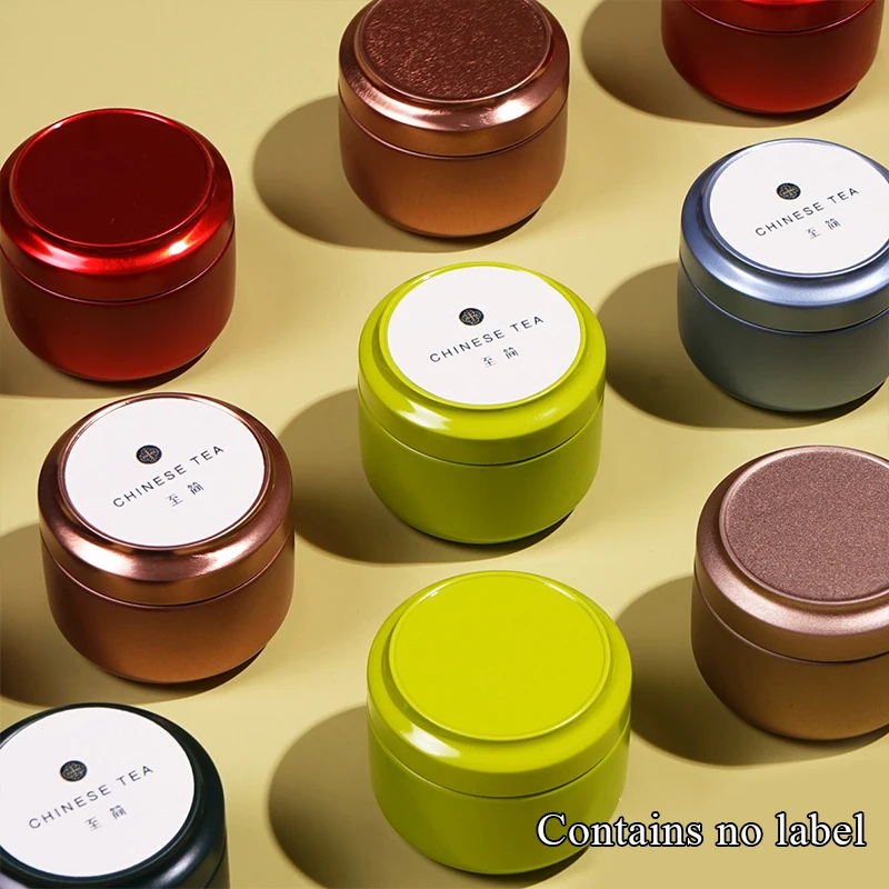 Solid Color Round Cans Storage Boxes Cute Mini Portable Tinplate Tea Cans Practical Metal Tin Box Packaging Cans Tea Caddies
Solid Color Round Cans Storage Boxes Cute Mini Portable Tinplate Tea Cans Practical Metal Tin Box Packaging Cans Tea Caddies