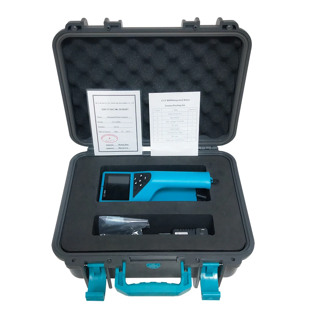R800 Integrated Concrete Rebar Detector Detects The Thickness And Diameter Of The Protective Layer
R800 Integrated Concrete Rebar Detector Detects The Thickness And Diameter Of The Protective Layer