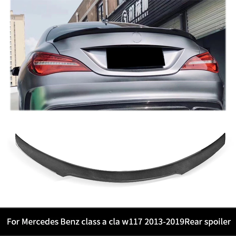 Модифицированный задний спойлер из углеродного волокна для Mercedes Benz w117 cla45 cla180 cla200 cla300 2013-2019
Модифицированный задний спойлер из углеродного волокна для Mercedes Benz w117 cla45 cla180 cla200 cla300 2013-2019