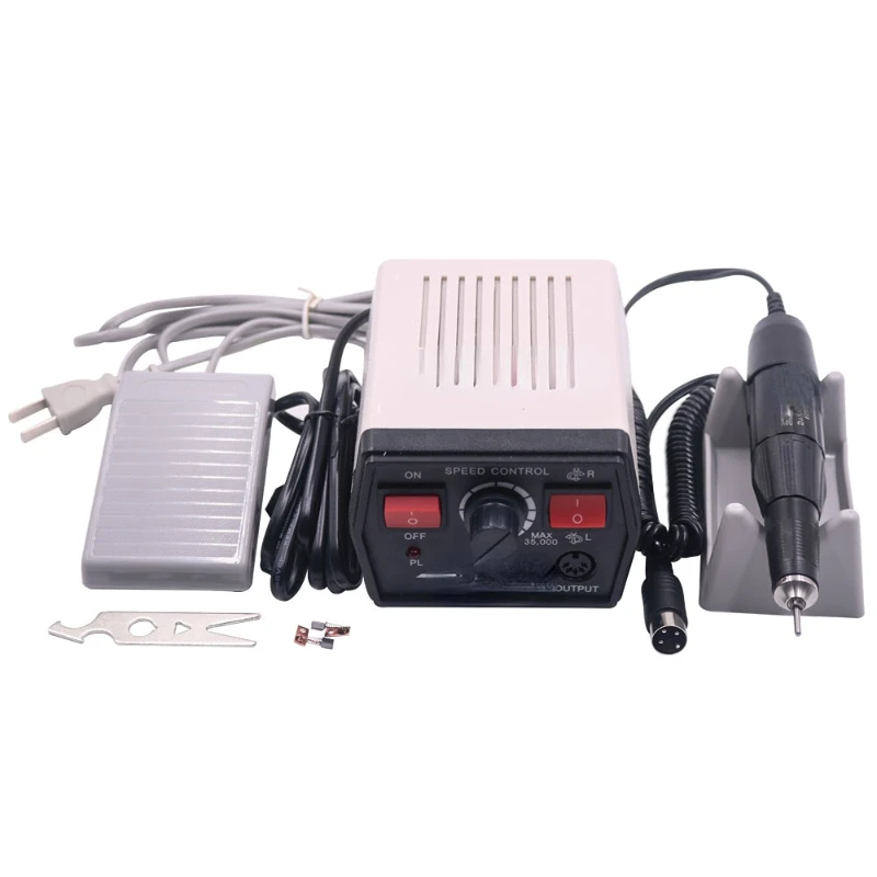 Mini Micromotor Strong 204+102l Grinding Machine 35000rpm Engraving Polishing Machine For Nail/gem/emerald/wood/jewelry
Mini Micromotor Strong 204+102l Grinding Machine 35000rpm Engraving Polishing Machine For Nail/gem/emerald/wood/jewelry