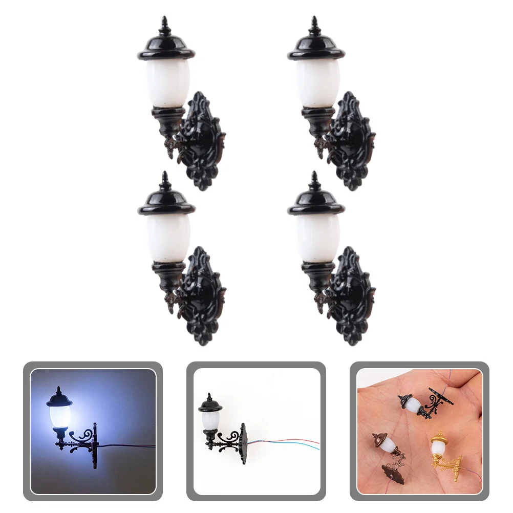 4 Pcs Sand Table Mini Lantern Tiny Wall Lamp Train Light Adornment DIY Lights Model Abs
4 Pcs Sand Table Mini Lantern Tiny Wall Lamp Train Light Adornment DIY Lights Model Abs