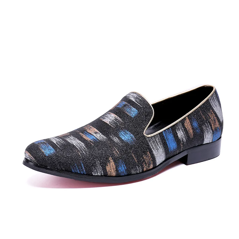 Men's Graffiti Fashion Shoes Black Leather New Spring and Summer Formal Wear British Youth Business Pointed Casual Men's Shoes
Men's Graffiti Fashion Shoes Black Leather New Spring and Summer Formal Wear British Youth Business Pointed Casual Men's Shoes