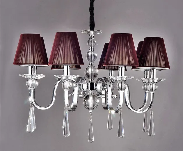 8 brief lighting lamps Multiple Chandelier Fashion crystal light dining room light ZX142
8 brief lighting lamps Multiple Chandelier Fashion crystal light dining room light ZX142
