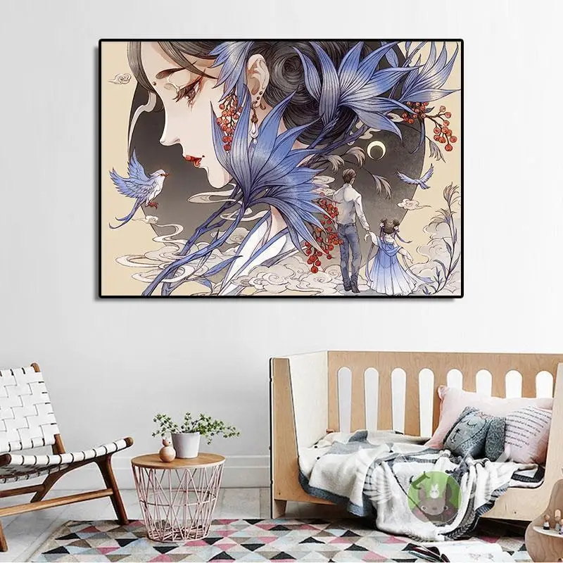Decorative Painting 5D Diamond Half-Face Makeup Bedroom Spot Drill Full Living Vintage Room Decor Anime Wall Tropical Art
Decorative Painting 5D Diamond Half-Face Makeup Bedroom Spot Drill Full Living Vintage Room Decor Anime Wall Tropical Art