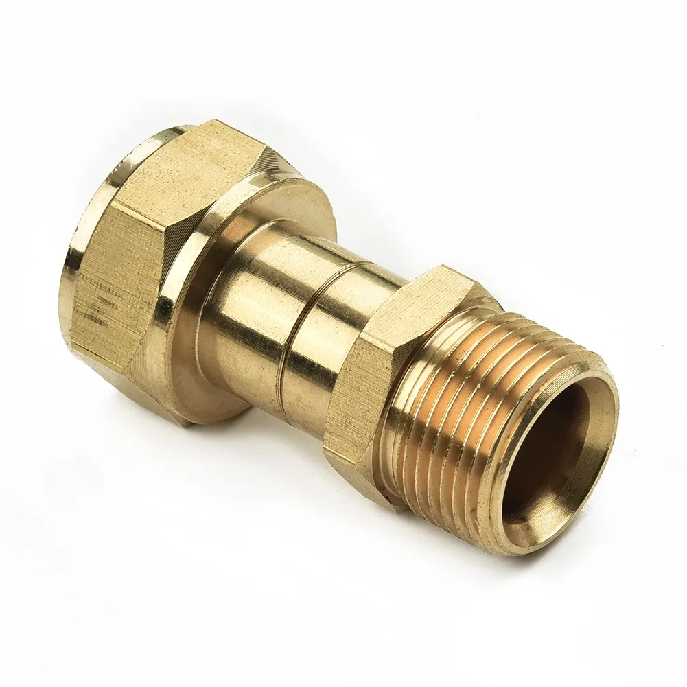 1PC Brass High Pressure Washer Adpaters Swivel Joint Connector Hose Fitting M22 14mm Thread 360 Degree Rotation Hose Sprayer
1PC Brass High Pressure Washer Adpaters Swivel Joint Connector Hose Fitting M22 14mm Thread 360 Degree Rotation Hose Sprayer