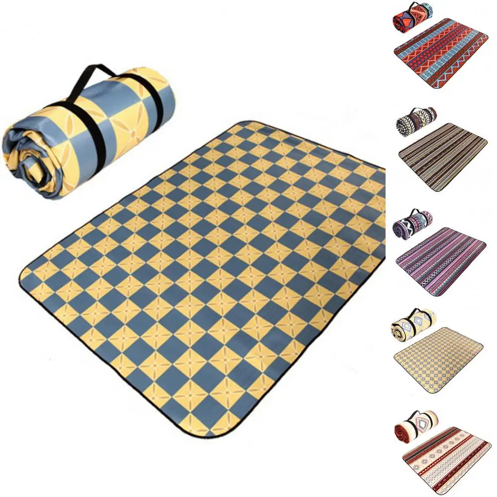 Picnic Pad Convenient Foldable Thickened Bohemian Style Pattern Folding Summer Beach Pad Hiking Equipment
Picnic Pad Convenient Foldable Thickened Bohemian Style Pattern Folding Summer Beach Pad Hiking Equipment