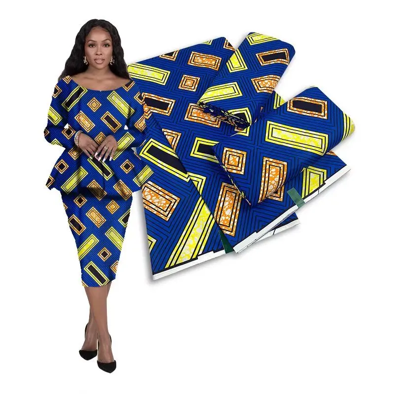 New Guaranteed Veritable 100% Original Real Wax Ankara Fabric 2021 African Print Fabric For Wedding Dress Tissus Coton 6Yards
New Guaranteed Veritable 100% Original Real Wax Ankara Fabric 2021 African Print Fabric For Wedding Dress Tissus Coton 6Yards