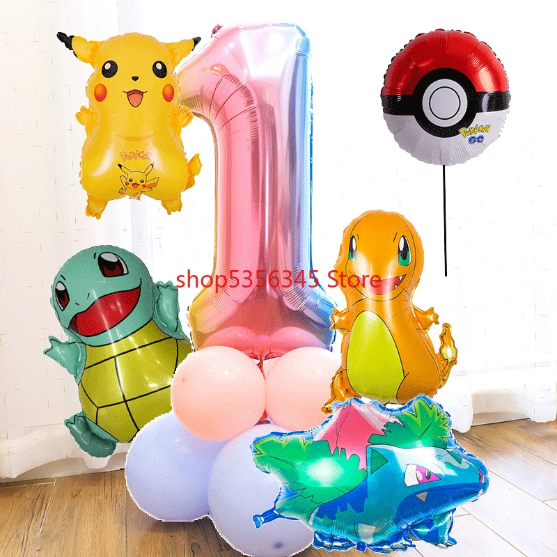 Pokemon Balloons Set 14 pcs Pikachu Party Balloons Birthday Decorations Baby Shower Home Decor Balloons Figures Children Gifts
Pokemon Balloons Set 14 pcs Pikachu Party Balloons Birthday Decorations Baby Shower Home Decor Balloons Figures Children Gifts