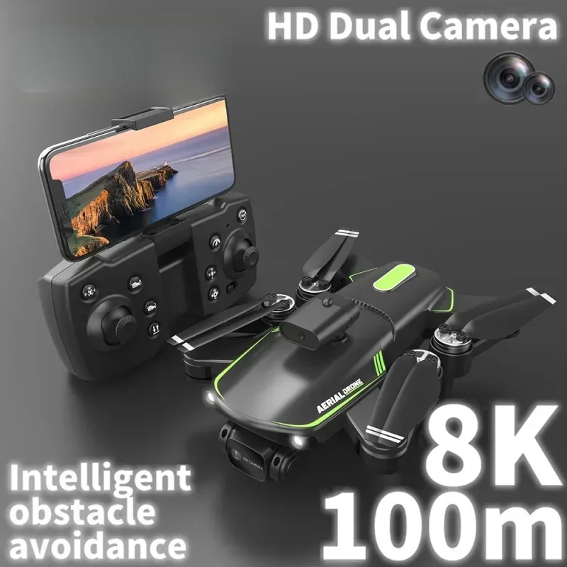 HJ F166 8K Professional Four-Sided Obstacle Avoidance Remote Control RC Drone HD Dual Camera Dron Folding Quadcopter Toy GiftToy 
HJ F166 8K Professional Four-Sided Obstacle Avoidance Remote Control RC Drone HD Dual Camera Dron Folding Quadcopter Toy GiftToy