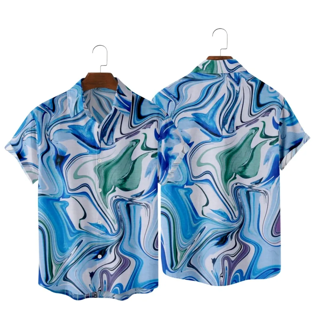 2022 Fashion Casual Hawaiian Beach Retro Shirt, Colorful Swirl Graffiti Pattern Vintage Print, Men's Summer Style Shirt
2022 Fashion Casual Hawaiian Beach Retro Shirt, Colorful Swirl Graffiti Pattern Vintage Print, Men's Summer Style Shirt