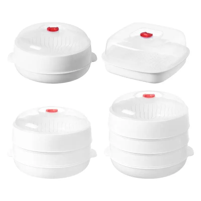 New Microwave Oven Steamer Steamed Bun Dumpling Container Steamed Rice Multi Layer Steamer Plastic Steamer
New Microwave Oven Steamer Steamed Bun Dumpling Container Steamed Rice Multi Layer Steamer Plastic Steamer