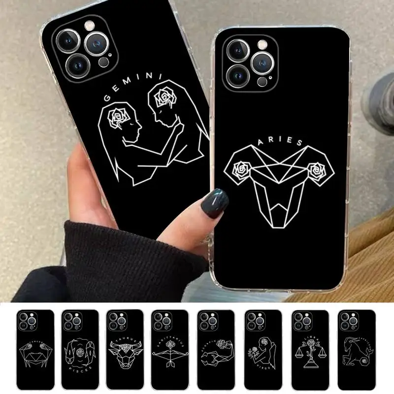 12Star Sign Phone Case For iPhone 14 11 12 13 Mini Pro XS Max Cover 6 7 8 Plus X XR SE 2020 Funda Shell
12Star Sign Phone Case For iPhone 14 11 12 13 Mini Pro XS Max Cover 6 7 8 Plus X XR SE 2020 Funda Shell