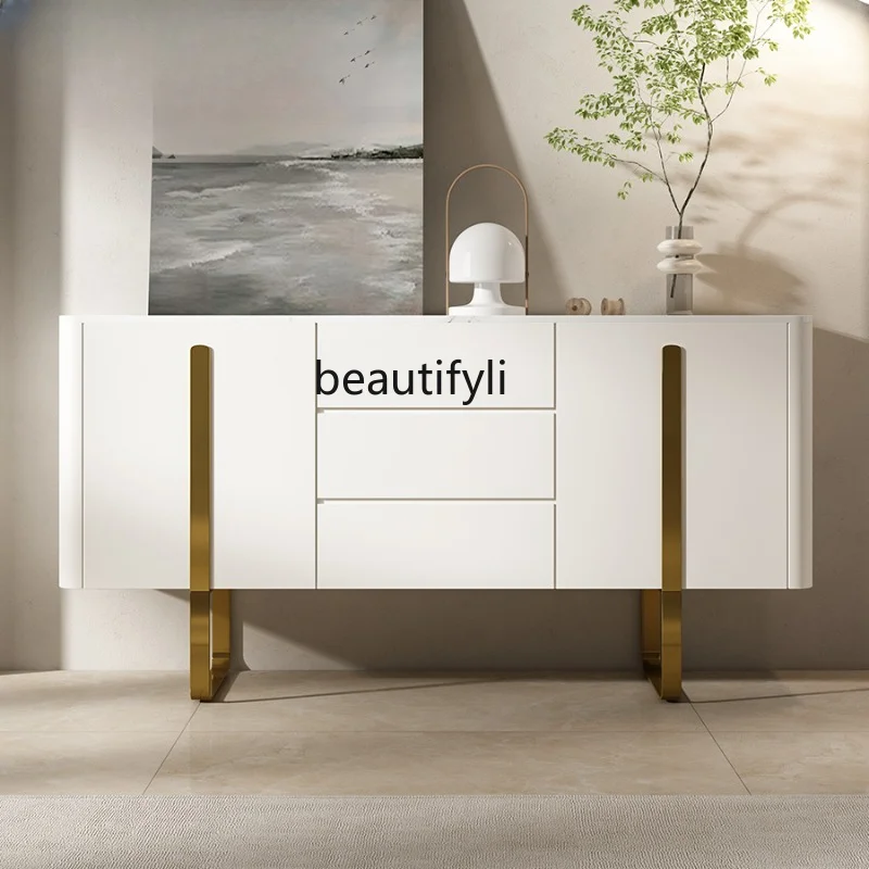 Italian Minimalist Home Entrance Cabinet Sideboard Cabinet Aisle Console Tables Light Luxury Curio Cabinet Locker
Italian Minimalist Home Entrance Cabinet Sideboard Cabinet Aisle Console Tables Light Luxury Curio Cabinet Locker
