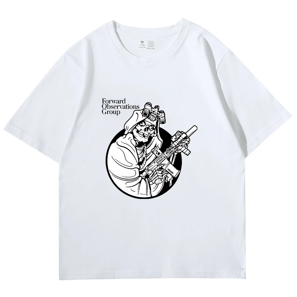 90s Vintage Gbrs Forward Observations Group T-Shirts Men Women Summer Cotton Tee Shirt Punk Horror Skull Short Sleeve T Shirts
90s Vintage Gbrs Forward Observations Group T-Shirts Men Women Summer Cotton Tee Shirt Punk Horror Skull Short Sleeve T Shirts