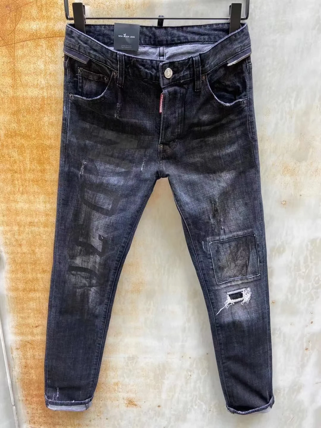 Dsquared2 Men Classic Advanced Fashion Brand Jeans Jean Man Soft Stretch Black Biker Masculino Denim Trousers Mens Pants Overall
Dsquared2 Men Classic Advanced Fashion Brand Jeans Jean Man Soft Stretch Black Biker Masculino Denim Trousers Mens Pants Overall