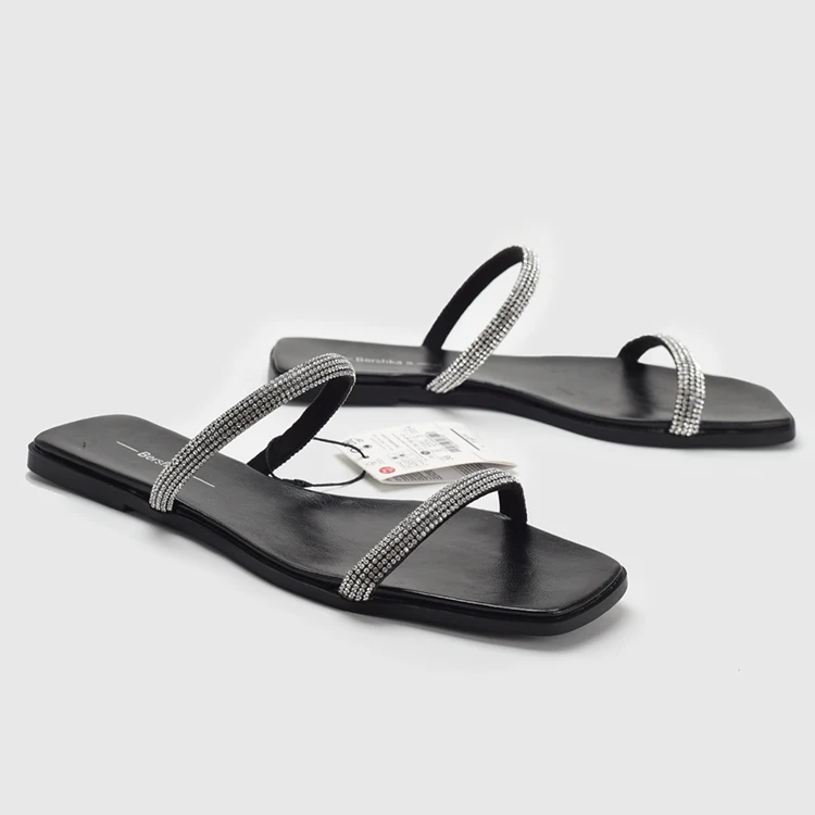 Female Shoes Square Toe Slippers Soft Cross-Tied Summer Clogs Woman Slides Jelly Flip Flops 2022 Comfort Beach Flat Glitter Rubb
Female Shoes Square Toe Slippers Soft Cross-Tied Summer Clogs Woman Slides Jelly Flip Flops 2022 Comfort Beach Flat Glitter Rubb